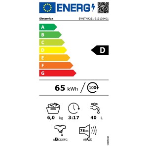 PERILICA RUBLJA ELECTROLUX EW6TN4261 (za povećanje klikni na sliku)