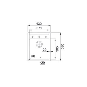 FRANKE-D SID 610-40 GLEČER BIJELA_1 (za povećanje klikni na sliku)